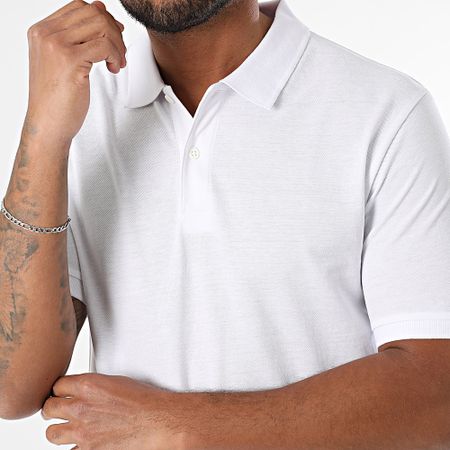 Jack And Jones - Kane polo de manga corta blanco