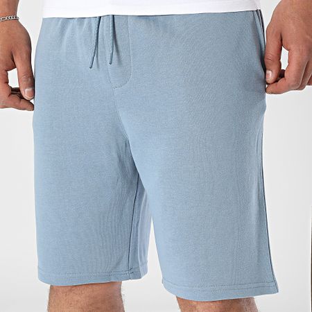 JJREBEL - Pantalón Corto Carlos Azul Indigo Claro