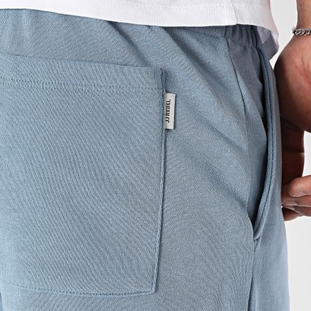 JJREBEL - Pantalón Corto Carlos Azul Indigo Claro