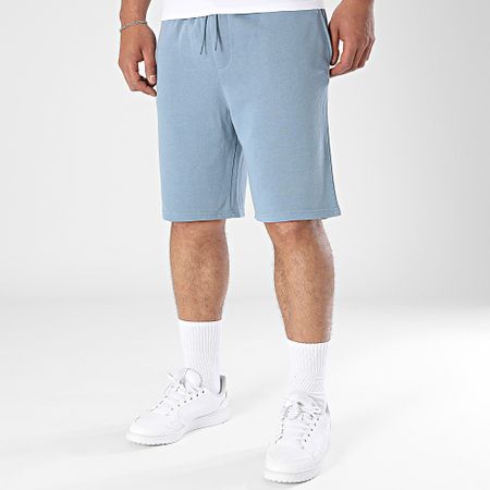 JJREBEL - Pantalón Corto Carlos Azul Indigo Claro
