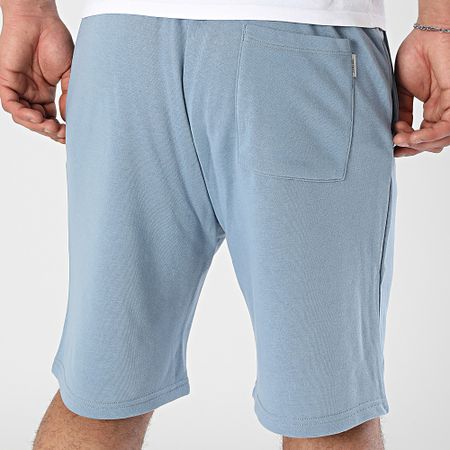 JJREBEL - Pantalón Corto Carlos Azul Indigo Claro