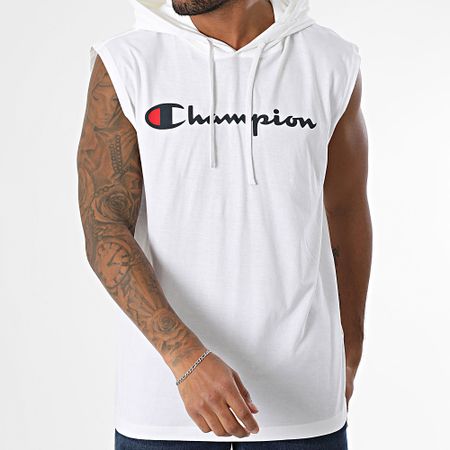 Champion - Camiseta de tirantes con capucha 220777 Blanco