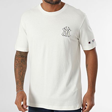 Champion - NY Oversize Tee Shirt 221037 Blanco