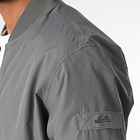 Jack And Jones - Chaqueta con cremallera Montana Gris Carbón