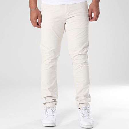 Tiffosi - Pantalón chino slim 10036813 Beige claro