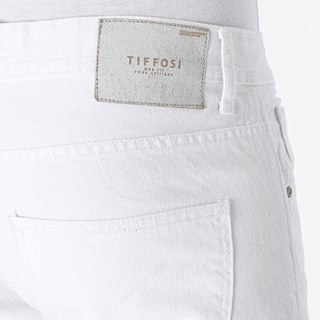 Tiffosi - Pantalón corto vaquero 10059825 Blanco