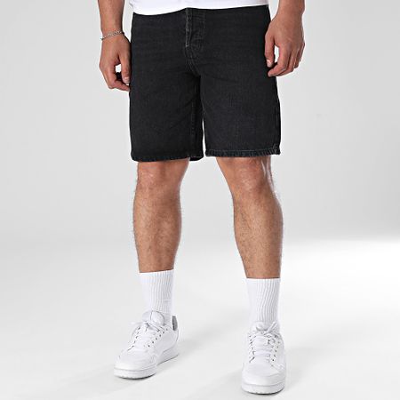 Only And Sons - Pantalón corto Edge Jean Negro