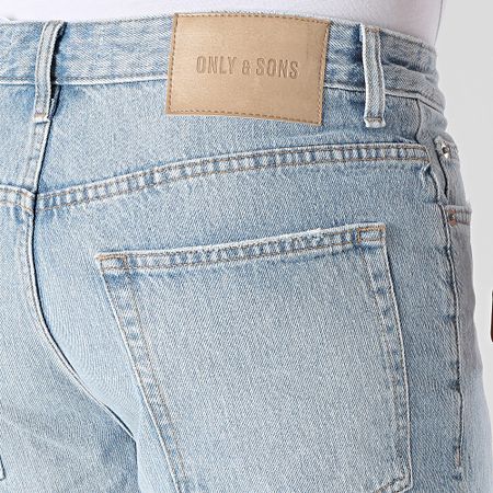 Only And Sons - Edge Jean Shorts Azul Denim