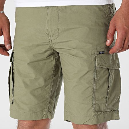 Petrol Industries - M-1050-SHO500 Pantalones cortos Cargo Caqui Verde