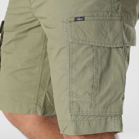 Petrol Industries - M-1050-SHO500 Pantalones cortos Cargo Caqui Verde