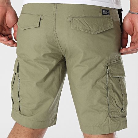 Petrol Industries - M-1050-SHO500 Pantalones cortos Cargo Caqui Verde