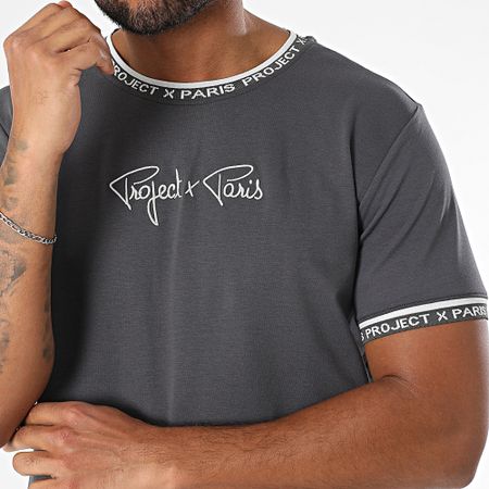 Project X Paris - Conjunto de camiseta y pantalón corto 2310019 2340019 Gris antracita