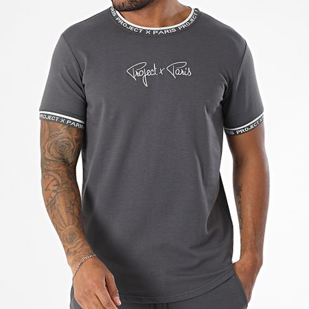 Project X Paris - Conjunto de camiseta y pantalón corto 2310019 2340019 Gris antracita