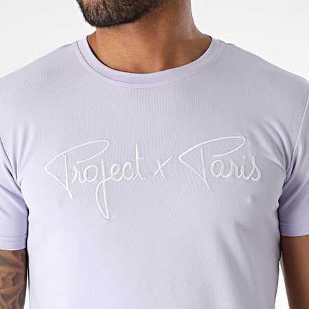 Project X Paris - Conjunto de camiseta y pantalón corto 1910076 2340014 Lila