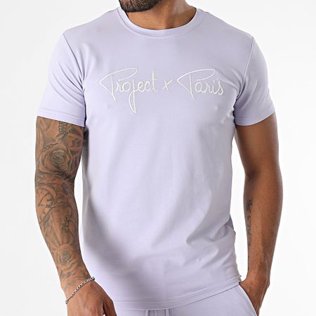 Project X Paris - Conjunto de camiseta y pantalón corto 1910076 2340014 Lila