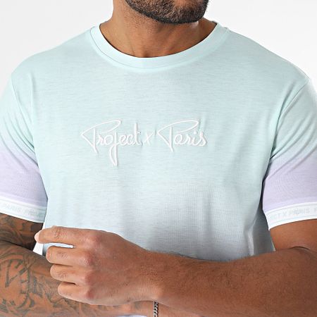 Project X Paris - Conjunto de camiseta y pantalón corto 2410092 2440092 Blanco Verde claro Lila