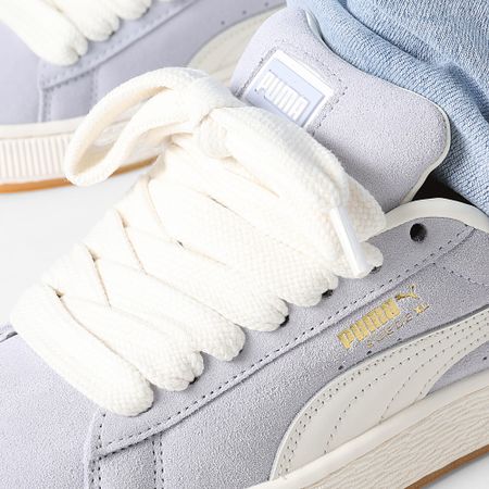 Puma - Mujer Suede XL 395205 Cool Weather Warm White Sneakers