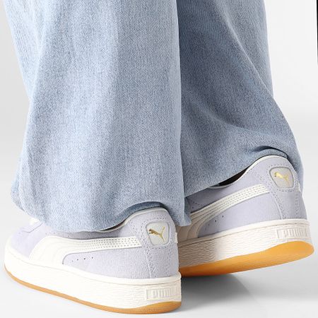 Puma - Mujer Suede XL 395205 Cool Weather Warm White Sneakers