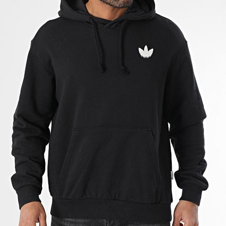 Adidas Originals - Sudadera con capucha Skeleton JI5928 Negro