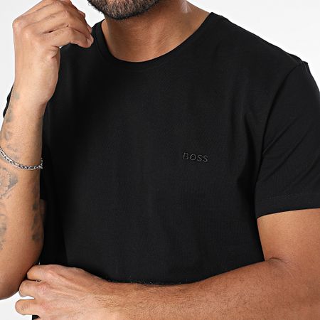 BOSS - Lote de 2 camisetas relaxed fit 50479536 Negro