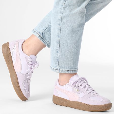 Puma - Palermo Moda Jr Zapatillas Mujer 398855 Lila Rosa Bosque Malva