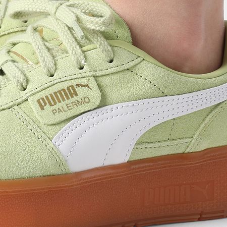 Puma - Palermo Elevata Zapatillas Mujer 399348 Verde Pistacho Goma