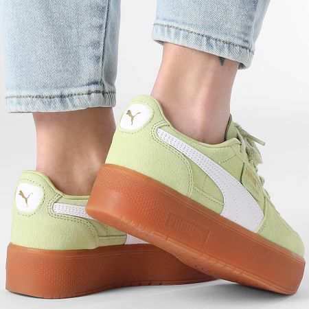 Puma - Palermo Elevata Zapatillas Mujer 399348 Verde Pistacho Goma