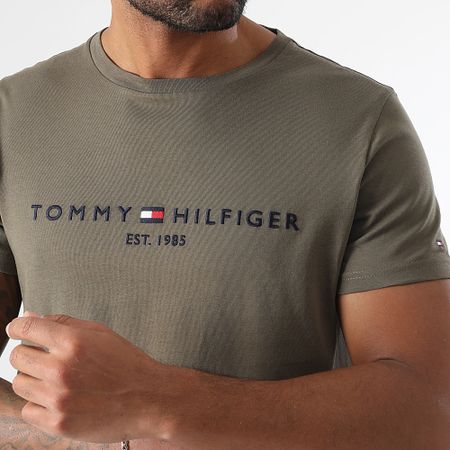 Tommy Hilfiger - 1797 Logo Tee Shirt Caqui Verde