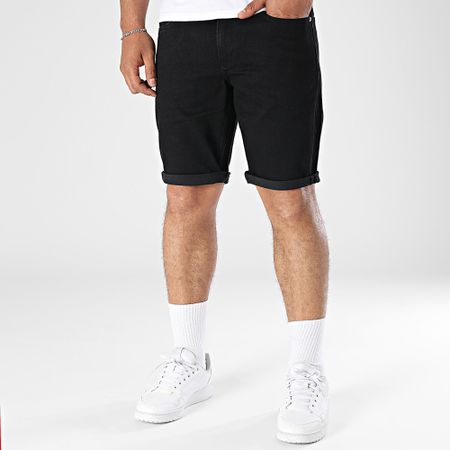 Calvin Klein - Pantalón Corto Vaquero Regular 7195 Negro