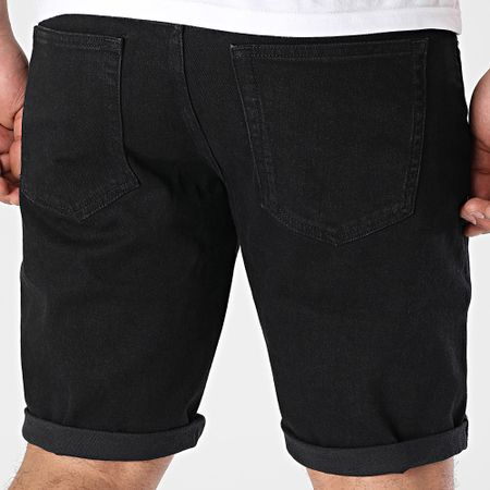 Calvin Klein - Pantalón Corto Vaquero Regular 7195 Negro