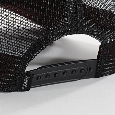 Goorin Bros - Gorra Trucker Tiger Burdeos Negro