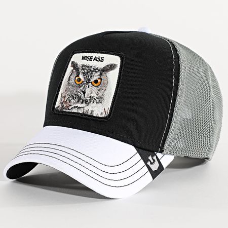 Goorin Bros - Trucker Wise Ass Cap Negro Blanco Verde