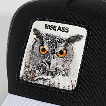 Goorin Bros - Trucker Wise Ass Cap Negro Blanco Verde
