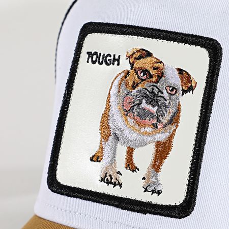 Goorin Bros - Trucker Tough Cap Blanco Camel Negro