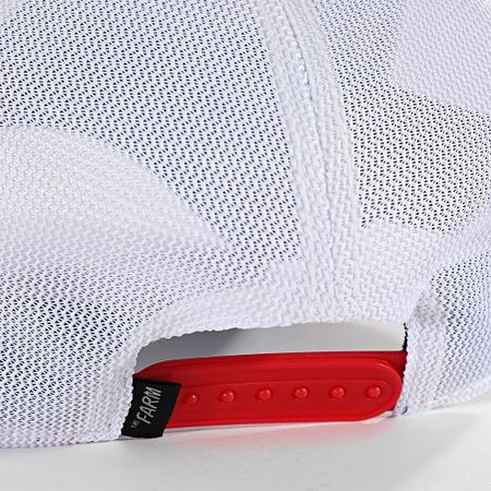 Goorin Bros - Trucker Raging Cap Blanco Rojo