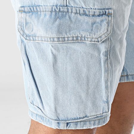 Tiffosi - Jean Cargo Shorts 10060402 Lavado Azul