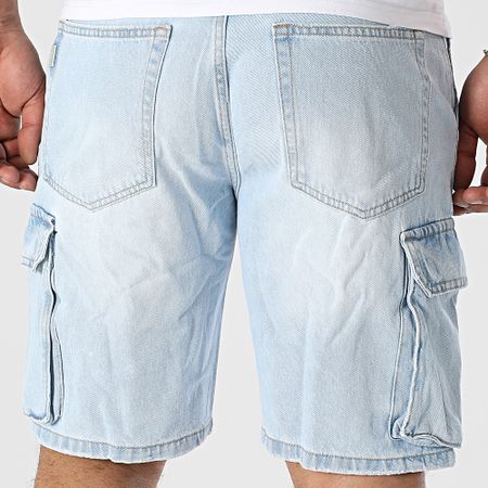 Tiffosi - Jean Cargo Shorts 10060402 Lavado Azul