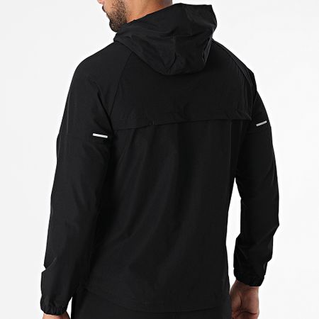 Zayne Paris  - 129 Conjunto de chaqueta con cremallera y capucha negra y pantalón de jogging