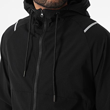 Zayne Paris  - Conjunto de chaqueta con capucha y cremallera y pantalón de jogging 130 negro