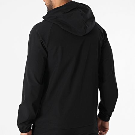 Zayne Paris  - Conjunto de chaqueta con capucha y cremallera y pantalón de jogging 130 negro