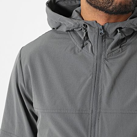 Zayne Paris  - Conjunto de chaqueta con capucha y cremallera y pantalón de chándal 132 gris