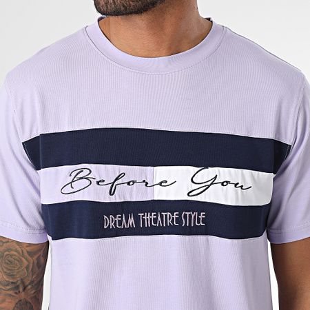 Armita - Camiseta 852 Violeta Blanco Azul Marino
