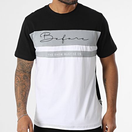 Armita - Camiseta 853 Blanco Negro Gris