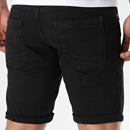 Petrol Industries - Pantalones cortos M-1050-SHO026 Negro