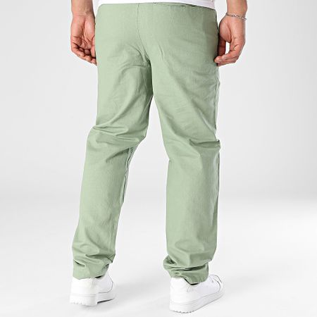 Blend - Pantalones de chándal de lino 20718408 Verde
