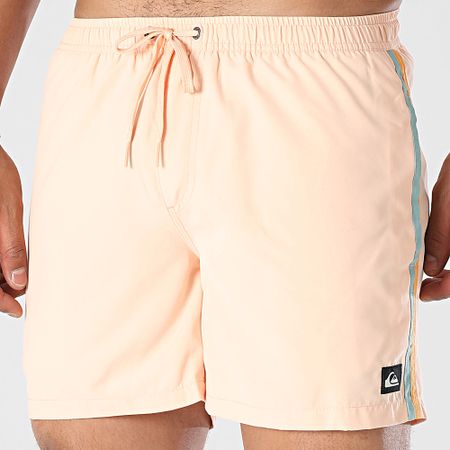 Quiksilver - Everyday Beach Volleyball Short With Stripes EQYJV04117 Naranja claro