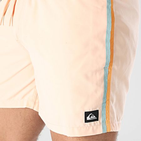 Quiksilver - Everyday Beach Volleyball Short With Stripes EQYJV04117 Naranja claro