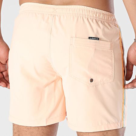 Quiksilver - Everyday Beach Volleyball Short With Stripes EQYJV04117 Naranja claro