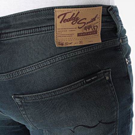 Teddy Smith - Pantalones cortos vaqueros 10415090D Azul oscuro