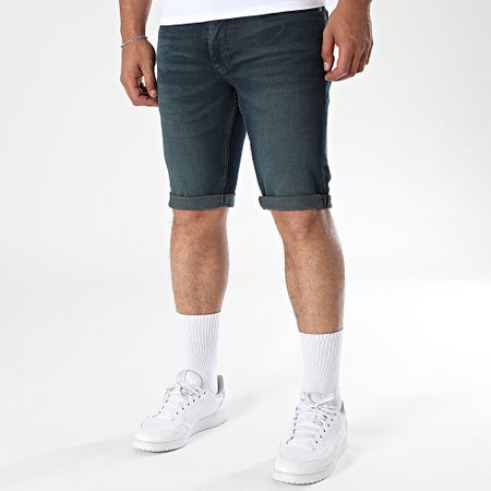 Teddy Smith - Pantalones cortos vaqueros 10415090D Azul oscuro